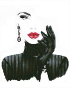 Picture of Diamond Dotz Diamond Embroidery Facet Art Kit 16.5"X20.5" Lady In Black