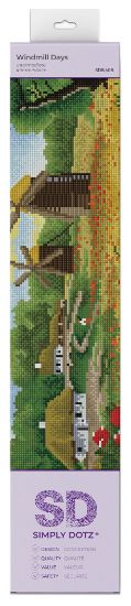 Picture of Diamond Dotz Simply Dotz Diamond Art Kit 20.5"X16.5"-Windmill Days