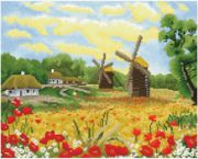 Picture of Diamond Dotz Simply Dotz Diamond Art Kit 20.5"X16.5"-Windmill Days