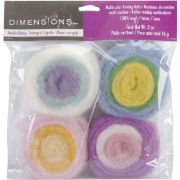Picture of Feltworks Roving Rolls 2oz 4/Pkg Pastel