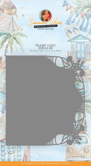 Picture of Find It Trading Yvonne Creations Die-Frame Shells 4K, Summer Vibes
