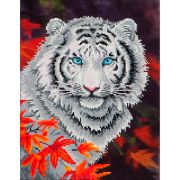 Picture of Diamond Dotz Diamond Embroidery Facet Art Kit 17.25"X21.75" White Tiger In Autumn