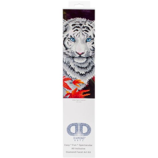 Picture of Diamond Dotz Diamond Embroidery Facet Art Kit 17.25"X21.75" White Tiger In Autumn