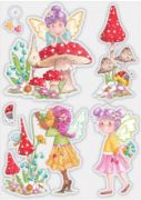 Picture of Craft Consortium Clear Stamps-Fairy Wishes; Flowers