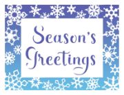 Picture of Crafter's Workshop Layered Card Stencil 8.5"X11"-A2 Holly Snowflake Frames