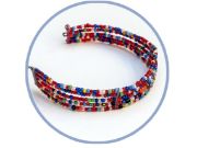 Picture of Craft Medley Glass Seed Bead Vials 3/Pkg-Tropical