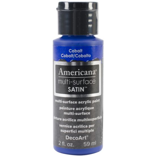 Picture of Americana Multi-Surface Satin Acrylic Paint 2oz Cobalt