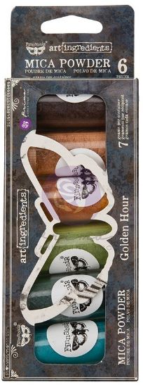 Picture of Finnabair Art Ingredients Mica Powder Set 7g 6/Pkg-Golden Hour