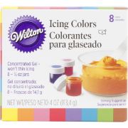 Picture of Icing Colors .5oz 8/Pkg Assorted Colors