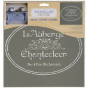 Picture of Americana Decor Stencil 12"X12" The French Inn