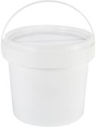 Picture of Bob Ross Cleaning Bucket & Screen White
