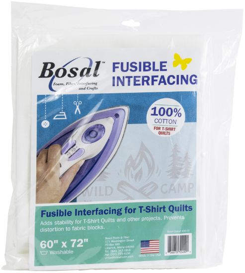 Picture of Bosal Fusible Interfacing For T-Shirt Quilts-White 60"X72"