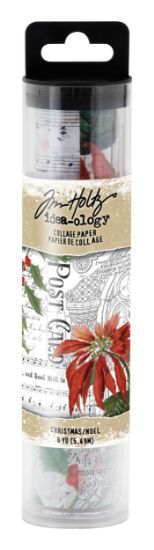 Picture of Idea-Ology Collage Paper 6"X6yds Christmas