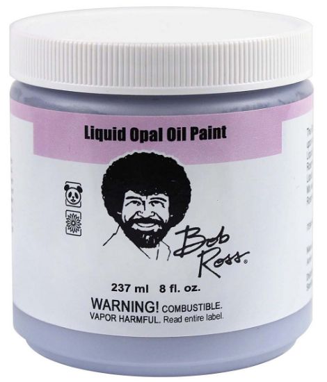 Picture of Bob Ross Oil Paint Base Coat 250ml Liquid Opal
