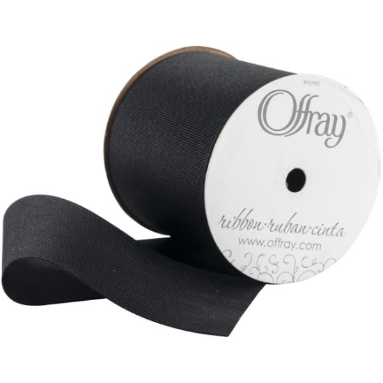 Picture of Grosgrain Ribbon 3"X9' Black