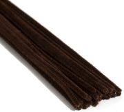 Picture of Chenille Stems 3mmx12" 25/Pkg Brown