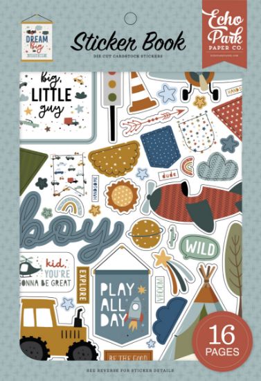 Picture of Echo Park Sticker Book-Dream Big Little Boy