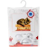 Picture of Cat's Dream Counted Cross Stitch Kit 7.75"X6.5" 14 Count