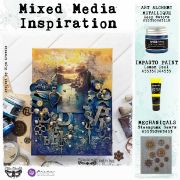 Picture of Finnabair Mechanicals Metal Embellishments Steampunk Gears 10/Pkg