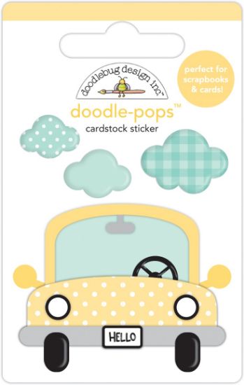 Picture of Doodlebug Doodle-Pops 3D Stickers-Puddle Jumper