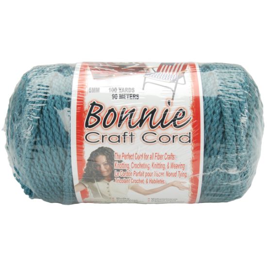 Picture of Bonnie Macrame Craft Cord 6mmX100yd Denim