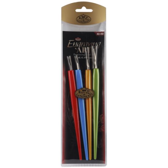 Picture of Foil Engraving Art Scraper Tools 4/Pkg 