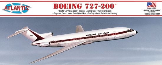 Picture of Atlantis Plastic Model Kit-Boeing 727 Airliner Boeing Markings