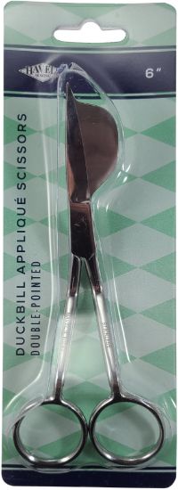 Picture of Double-Pointed Duckbill Applique Scissors 6"   