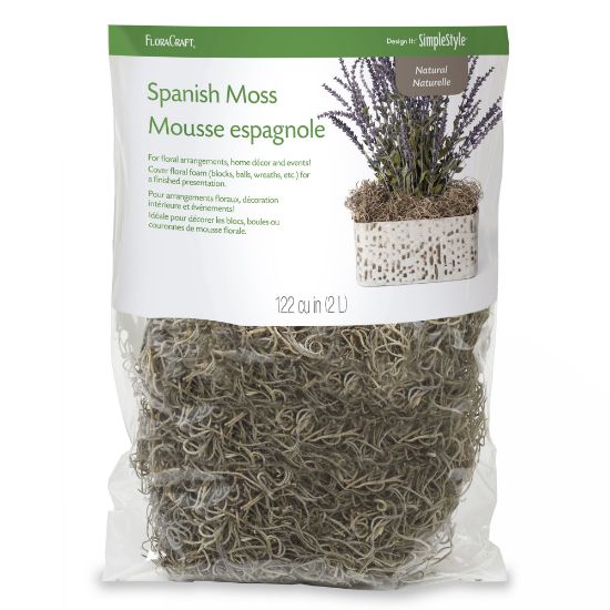 Picture of FloraCraft Spanish Moss 4oz Natural