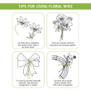 Picture of Floral Wire 22 Gauge .25lbs Green