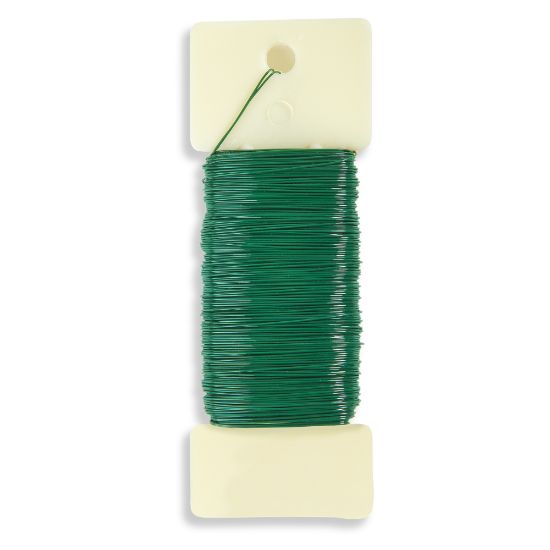 Picture of Floral Wire 22 Gauge .25lbs Green