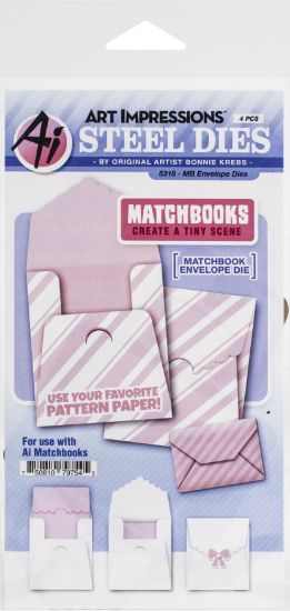 Picture of Art Impressions Matchbooks Envelope Dies  