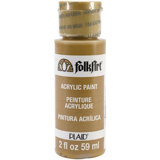 Picture of FolkArt Acrylic Paint 2oz Gilded Oak