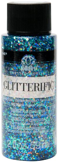 Picture of FolkArt Glitterific Glitter Paint 2oz Tropical
