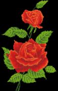 Picture of Diamond Dotz Diamond Embroidery Facet Art Kit 10.6"X16.5" Red Rose Corsage W/Frame