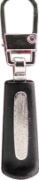 Picture of Coats Zipper Pull Black Rubber & Silver