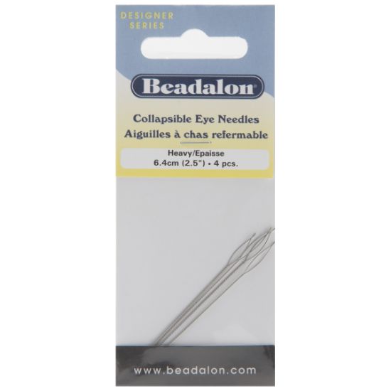 Picture of Collapsible Eye Needles 2.5" 4/Pkg Heavy