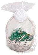 Picture of Cello Basket Bag 24"X25" Clear