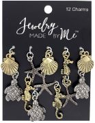 Picture of Charms 12/Pkg Sea Life