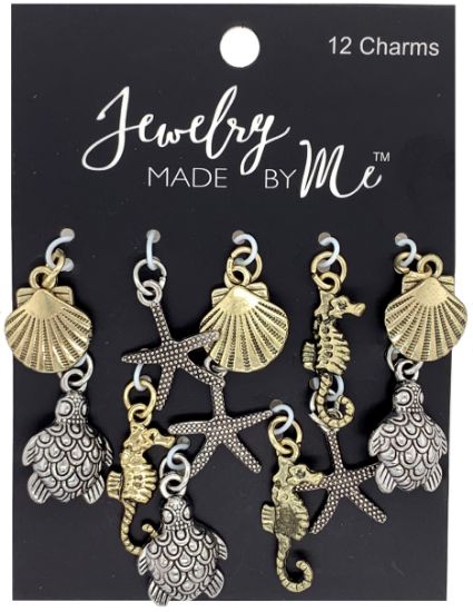 Picture of Charms 12/Pkg Sea Life