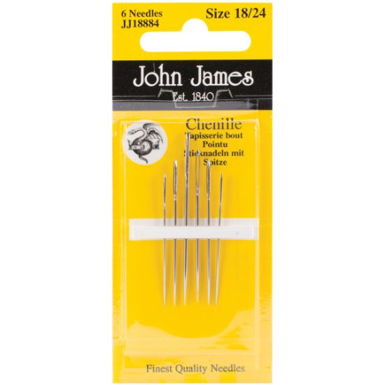 Picture of Chenille Hand Needles Size 18/24 6/Pkg