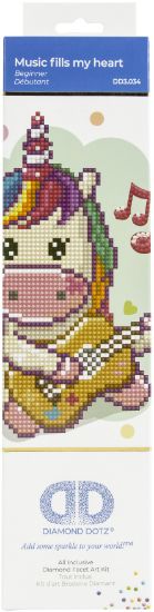 Picture of Diamond Dotz Diamond Embroidery Facet Art Kit 9"X9" Magic Fills My Heart