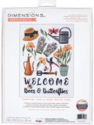 Picture of Dimensions Counted Cross Stitch Kit 9"X12"-Garden Time (14  Count)