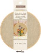Picture of Dimensions Embroidery Hoop W/Fabric 6" Natural