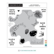 Picture of Concord & 9th Clear Stamps 6"X6"-A Bit Of Paradise Turnabout