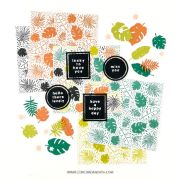 Picture of Concord & 9th Clear Stamps 6"X6"-A Bit Of Paradise Turnabout