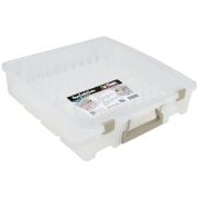 Picture of ArtBin Super Satchel Box W/Removable Thread Trays 15"X14"X3.5" Translucent