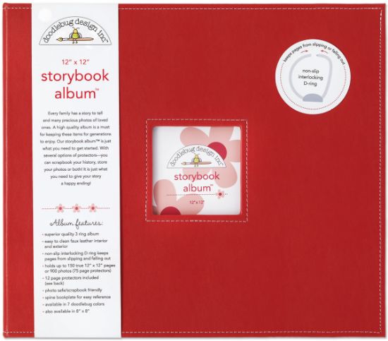 Picture of Doodlebug Storybook Album 12"X12" Ladybug
