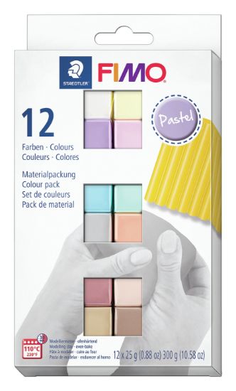 Picture of Fimo Professional Soft Polymer Clay 12/Pkg-Pastel