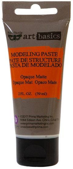 Picture of Finnabair Art Basics Modeling Paste 2oz Opaque Matte